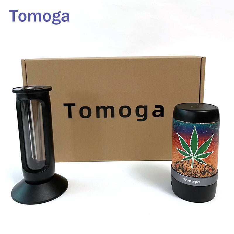 Tomoga Premium Automatic Filler Machine Electric Herb Grinder Salt and Pepper Grinders Stainless Steel